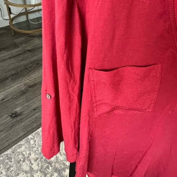 Lot Bundle of Calvin Klein Business Causal Blouses in EUC, Red & Black, M - Picture 9 of 11